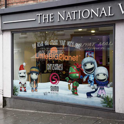 Transparent Stickers with White Ink Printing