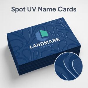 Spot UV Name Card Print