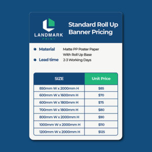 Budget Roll Up Banner