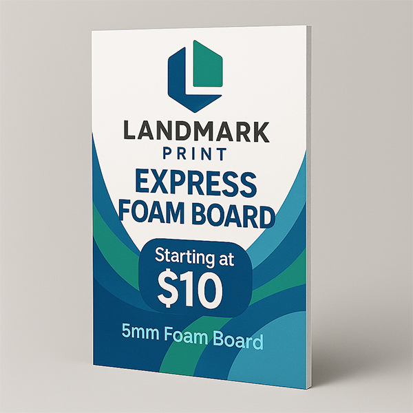 Express Foam Board Poster